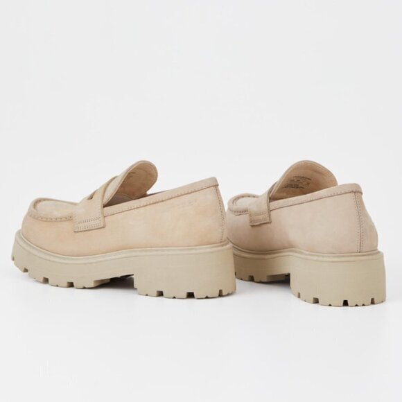 Anthropologie Vagabond Cosmo 2.0 Loafer in Beige/Sand NWOT JB - Picture 3 of 11